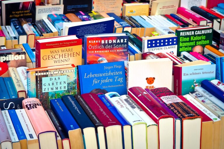 Viele bunte Bücher