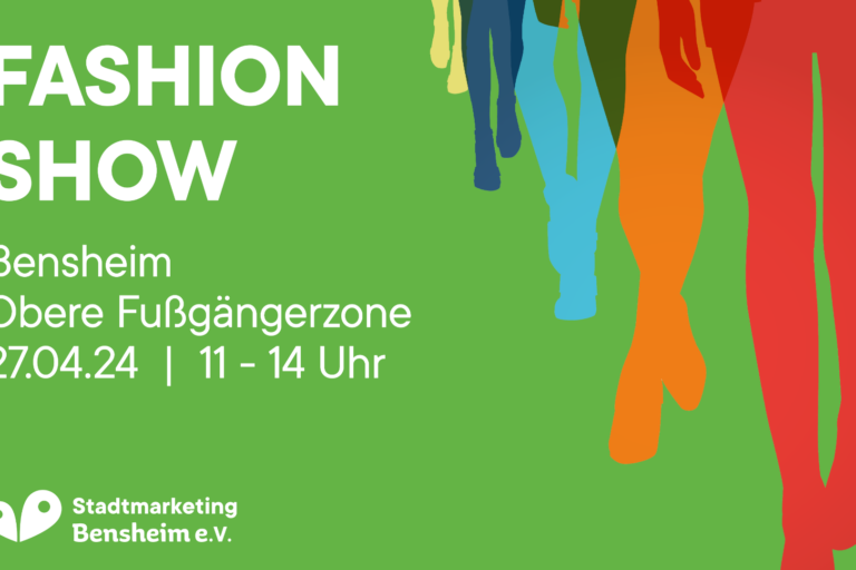 Plakat zur Fashionshow