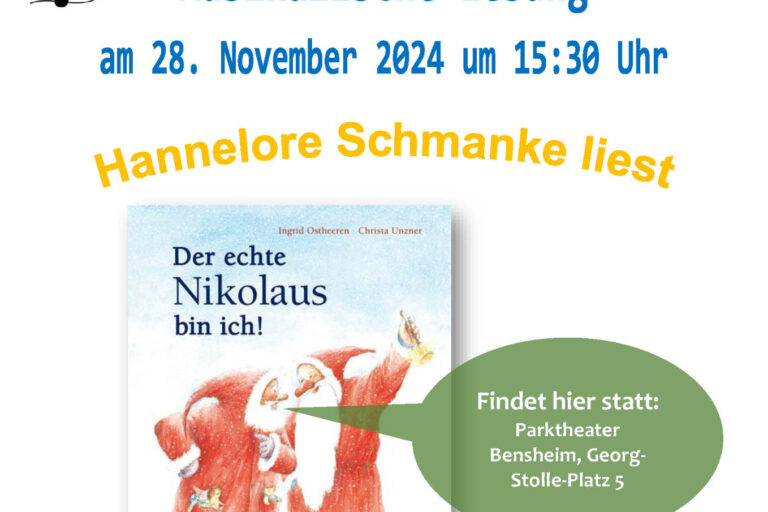 Musikalische Vorlesestunde im Parktheater   