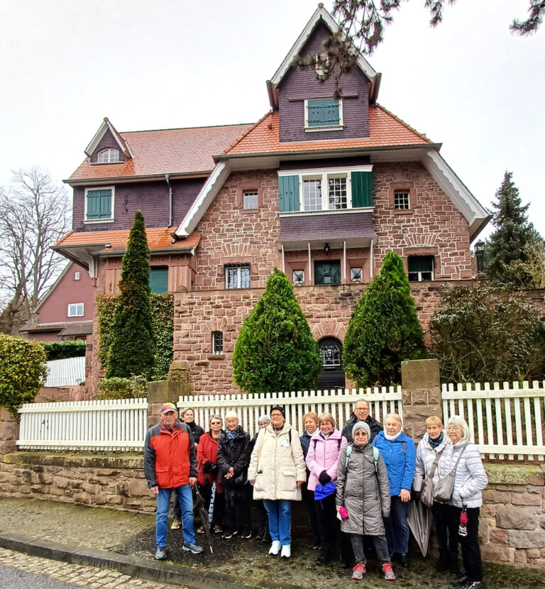 Mitte März führten die „Ge(h)spräche für Seniorinnen und Senioren“ in das Bensheimer Metzendorf-Viertel.