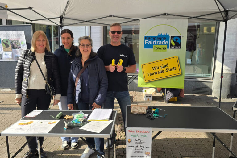 Stand Fairtrade beim Aktionstag