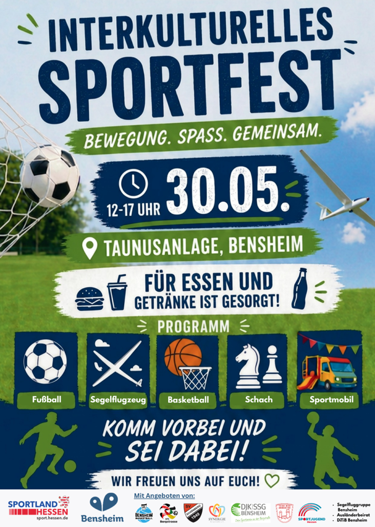 Plakat Interkulturelles Sportfest