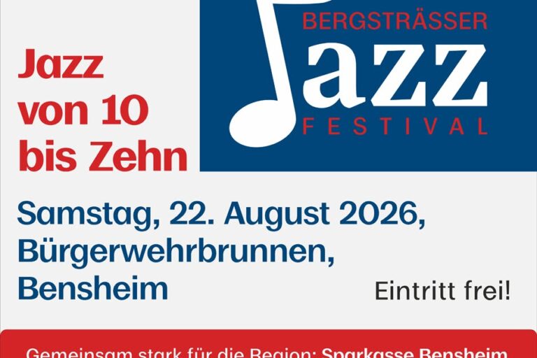 Plakat Jazz von 10 ... bis Zehn!